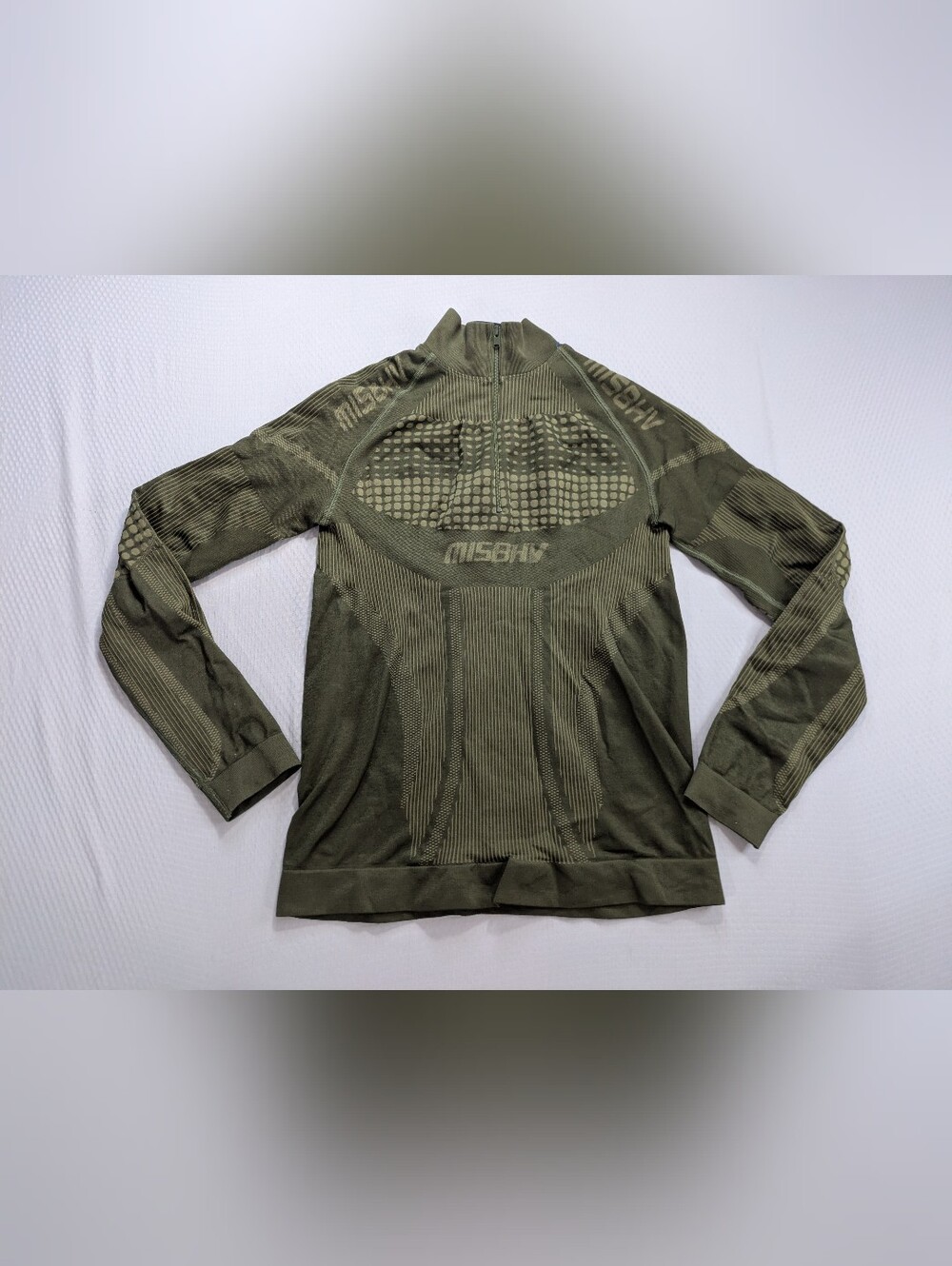 MISBHV Green Sport Europa Long Sleeve Top UK M